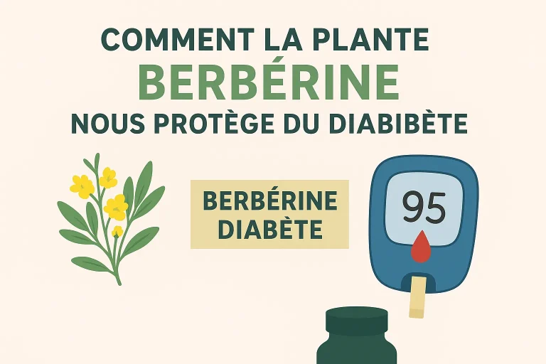 Comment la plante berbérine nous protège du diabète et du prédiabète