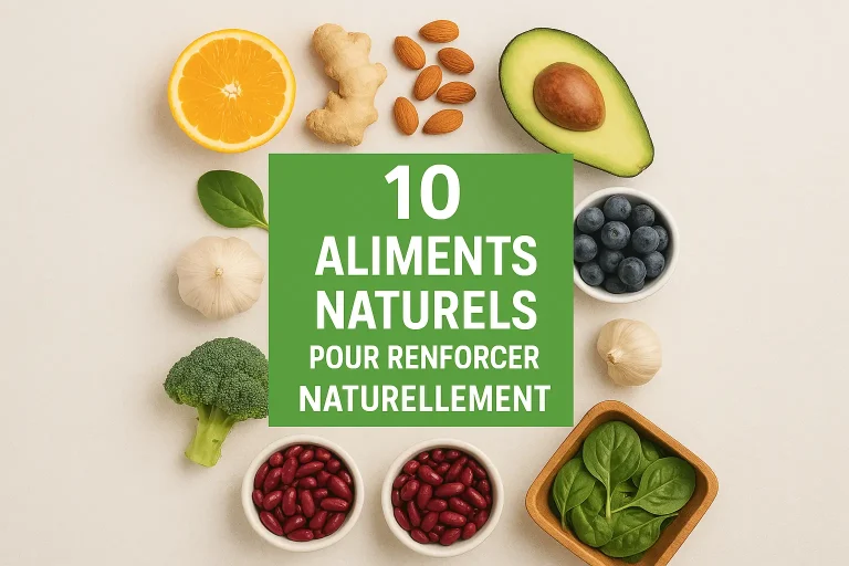 10 aliments naturels pour renforcer le système immunitaire naturellement