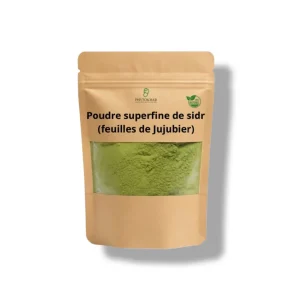 Poudre superfine de Sidr (Feuilles de Jujubier) - Sachet de 100g